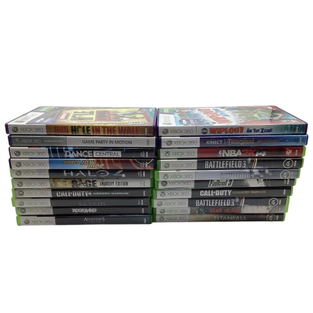 Set of (20) Microsoft XBOX 360 Games